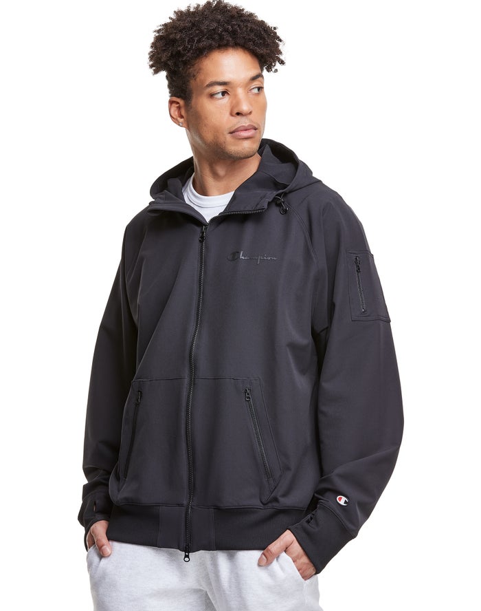 Champion Defender Series Full Zip Hoodie Heren - Zwart - Belgie 2673QLCXR